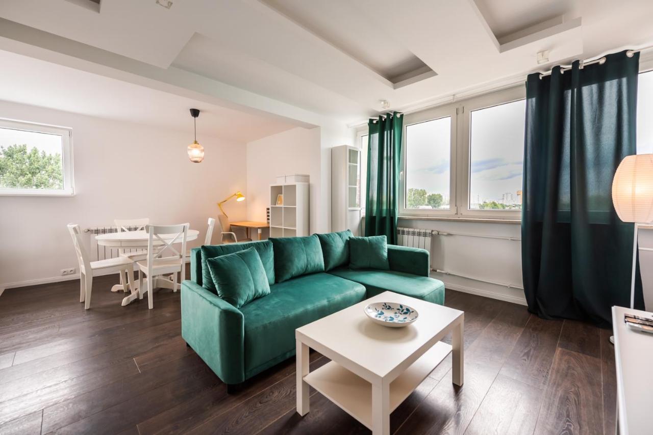 Saska Kepa Green Apartment Varsó Kültér fotó