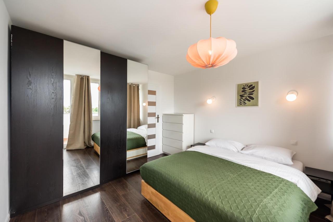 Saska Kepa Green Apartment Varsó Kültér fotó