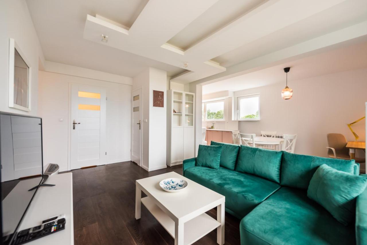 Saska Kepa Green Apartment Varsó Kültér fotó